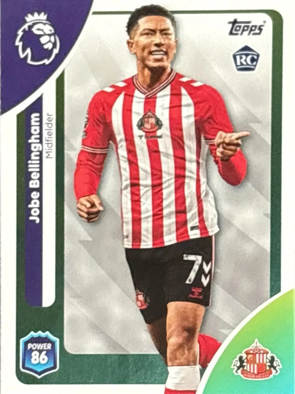 Topps Soccer Trading Card - Jobe Bellington Rookie
